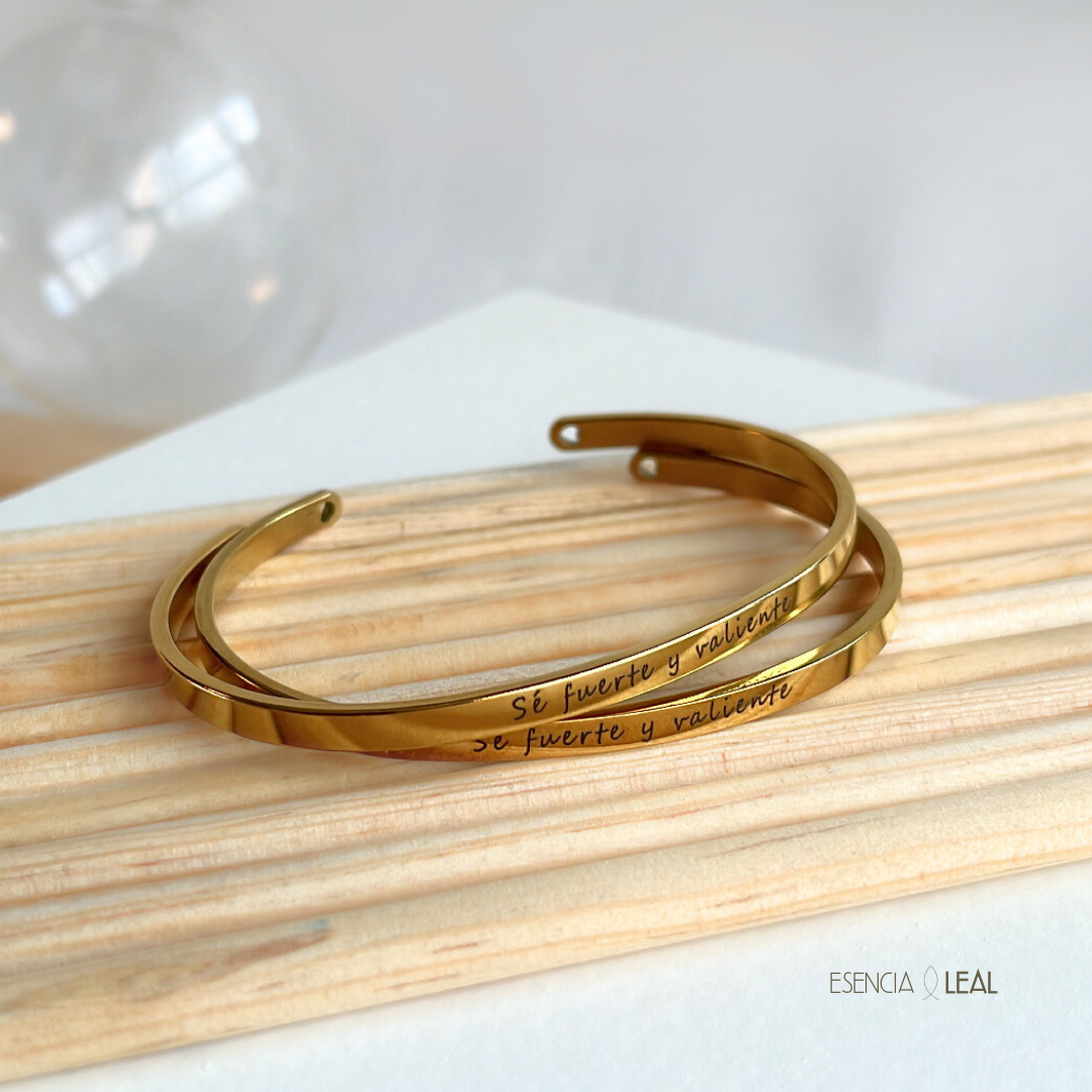 Brazalete - Sé fuerte y valiente