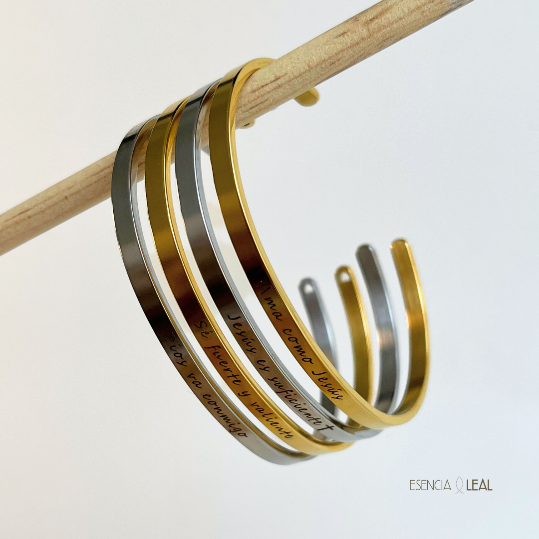 Brazalete - Sé fuerte y valiente
