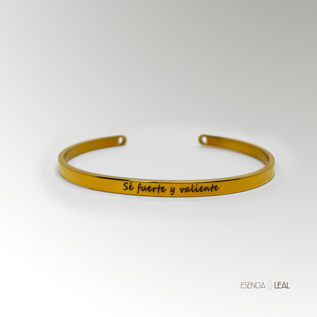 Brazalete - Sé fuerte y valiente