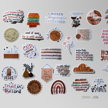 10 Stickers sorpresa