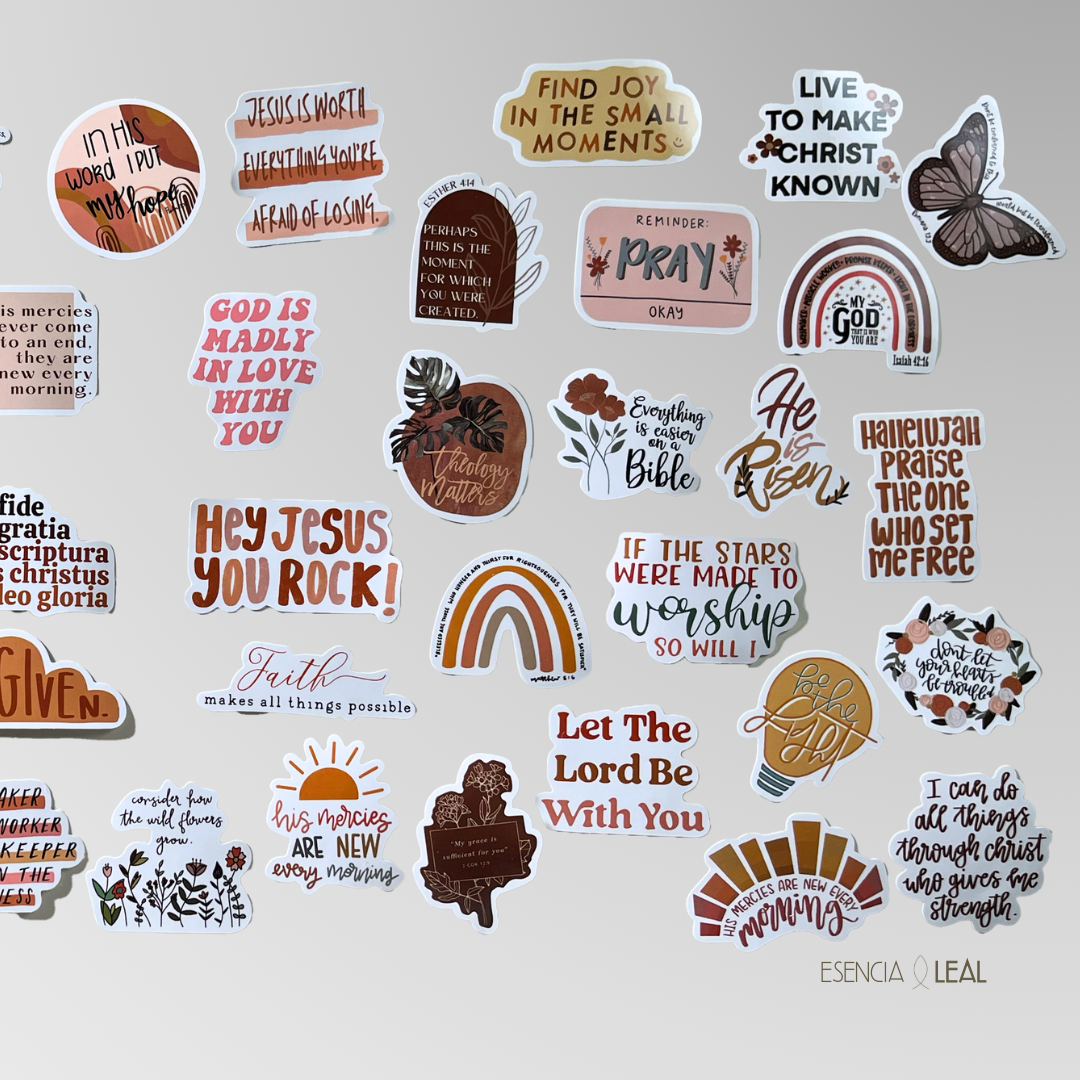 10 Stickers sorpresa